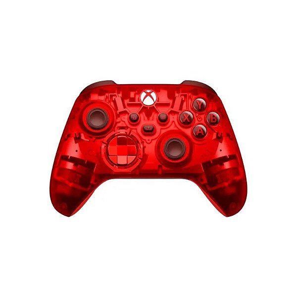 Controle Sem Fio Xbox Microsoft Pulse Cipher Red