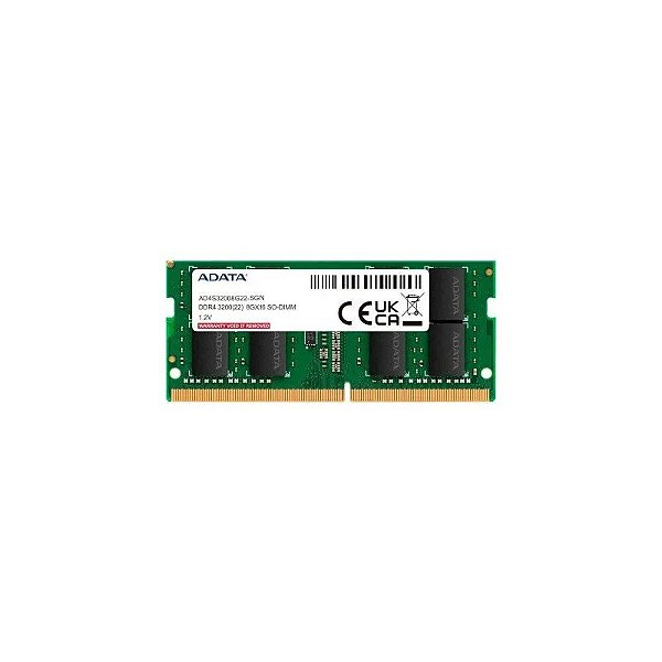 Módulo de Memória NB DDR4 8GB 3200 Adata AD4S32008G22-SGN