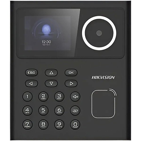 Controle de Segurança com Reconhecimento Facial Hikvision DS-K1T320MX (caixa feia)