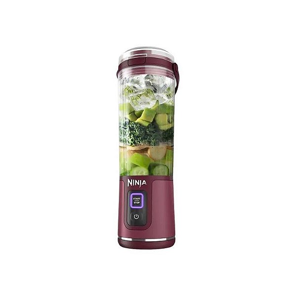 Liquidificador Ninja BC151 Pessoal 530ML/Recarregável/USB-C - Cranberry