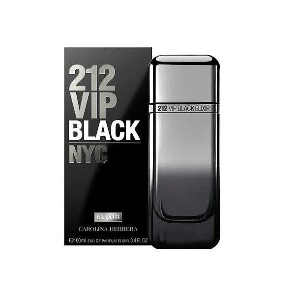 Perfume Carolina Herrera 212 Vip Black Elixir Edp Masculino - 100ML