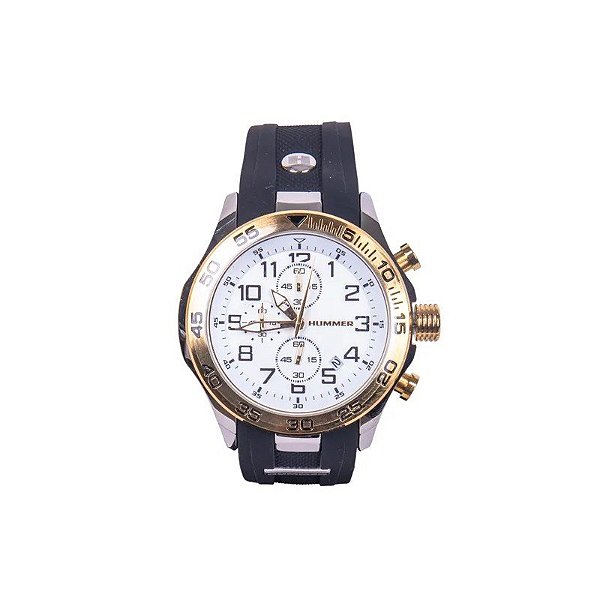 Relógio Masculino Analógico Hummer WH2-224258 Borracha
