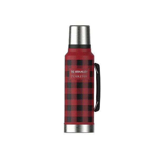 Garrafa Térmica Stanley Classic Pendleton com Alça - Rob Roy Buffalo Check 1.4L