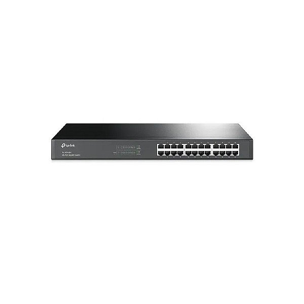 Hub Switch TP-Link 24 Portas TL-SG1024 10/100/1000 Montável em Rack