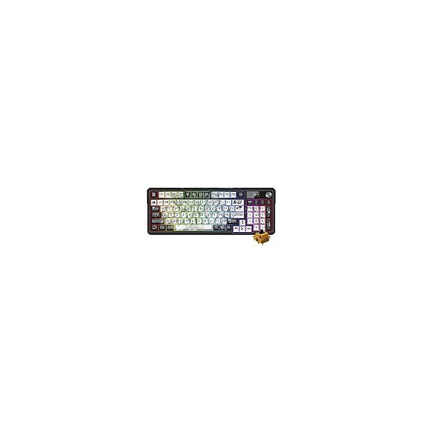 Teclado Gamer Mecânico Redragon Artemis Pro K719GF-RGB-Pro Sem Fio / RGB / Inglês - Preto / Branco
