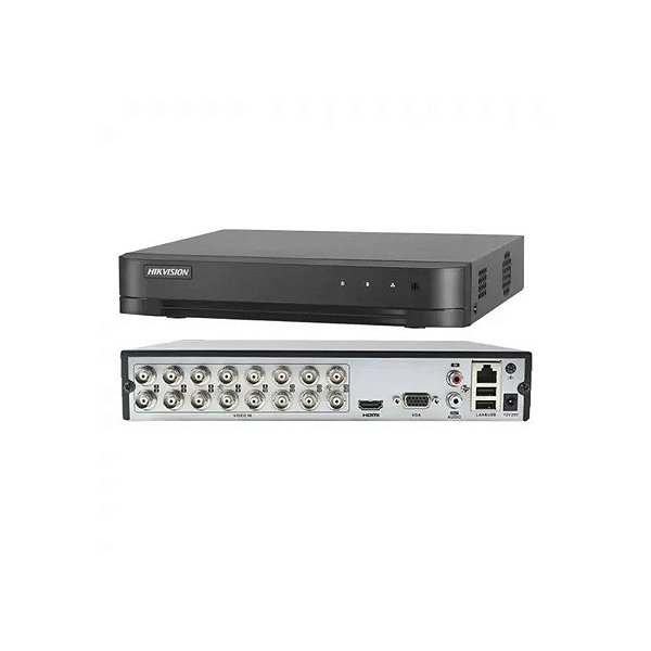 Gravador DVR Hikvision 16CH DS-7216HGHI-M1 1080P Lite H.265