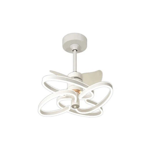 Ventilador de Teto Satellite A-FAN8203 com Luminária Bivolt Branco