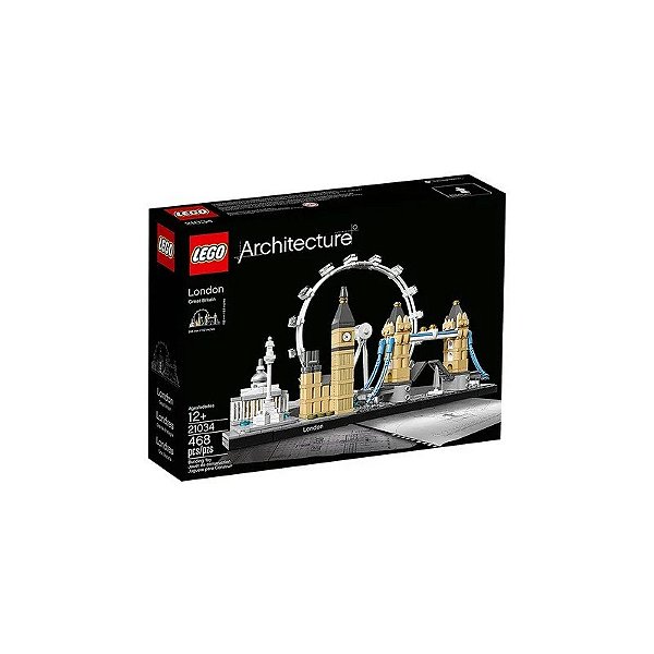 Jogo de Construção Lego Architecture Londres 21034 468 Peças