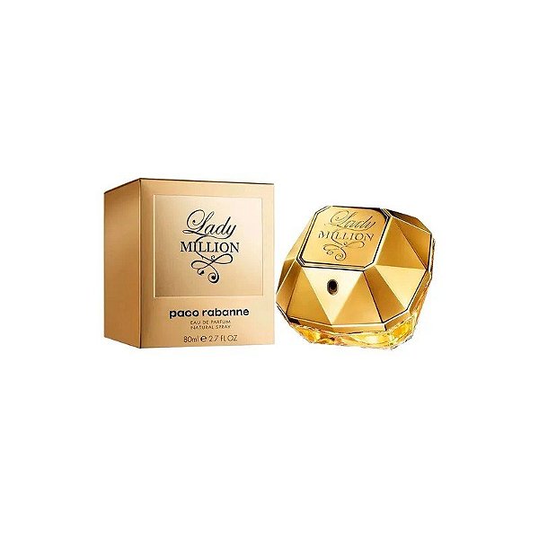 Perfume Paco Rabanne Lady Million Eau de Parfum Feminino 80ml