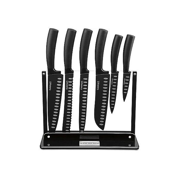 Jogo de Facas Cuisinart C77NS-7P 7 Peças Preto