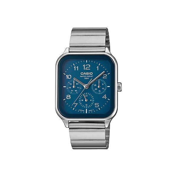 Relógio Casio MTP-M306D-2AVDF Analógico Masculino - Verde/Prata