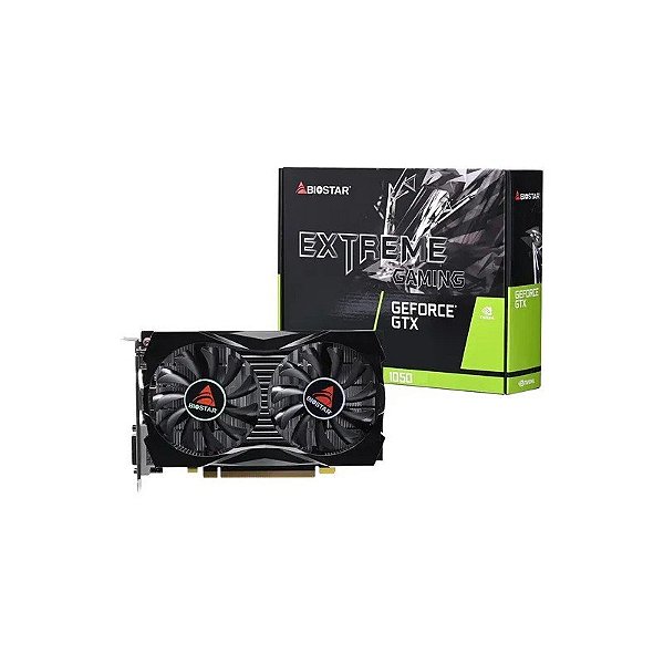 Placa de Vídeo Biostar Extreme Gaming Nvidia Geforce GTX-1050 4GB GDDR5 - VN1055XF41