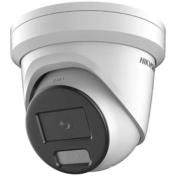Câmera de Segurança IP Hikvision DS-2CD2327G2-LU 2MP 2.8mm Fixed Turret (ColorVU)
