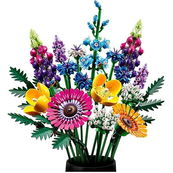 Buquê de Flores Silvestres da Coleção Botânica Lego - 10313 (939 Peças)