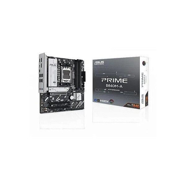 Placa Mãe AMD AM5 Asus B840M-A Prime DDR5 Micro-ATX