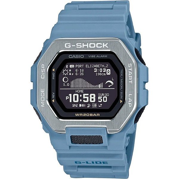 Reloj Casio Digital GBX-100-2ADR - Azul claro