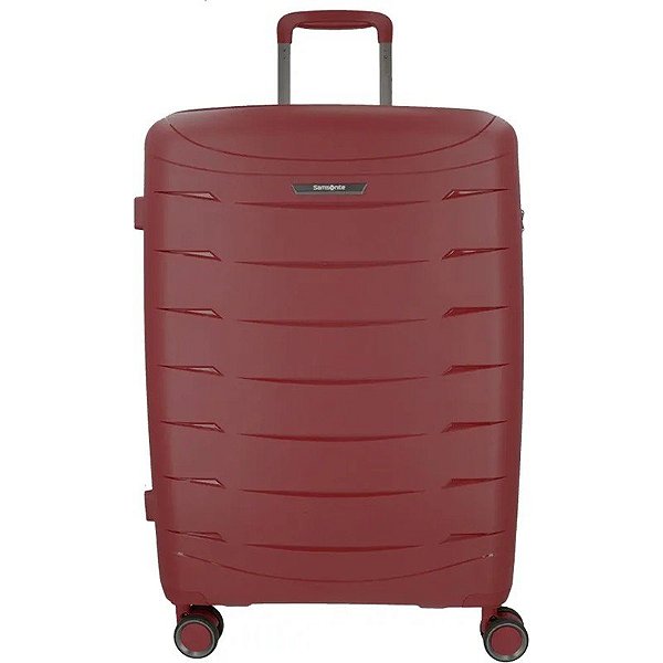 Maleta de Viagem Grande Samsonite Aerolux Spinner 153360-1126 - Bordô Vermelho