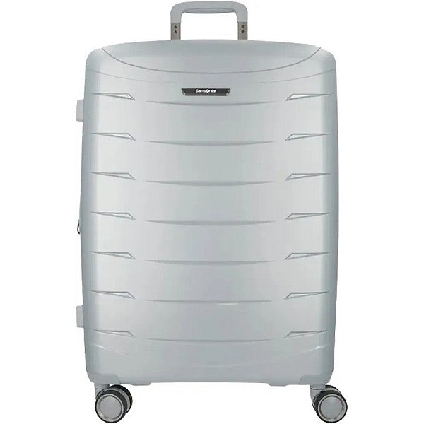 Maleta de Viagem Grande Samsonite Aerolux Spinner 153360-4052 - Prateado Fosco