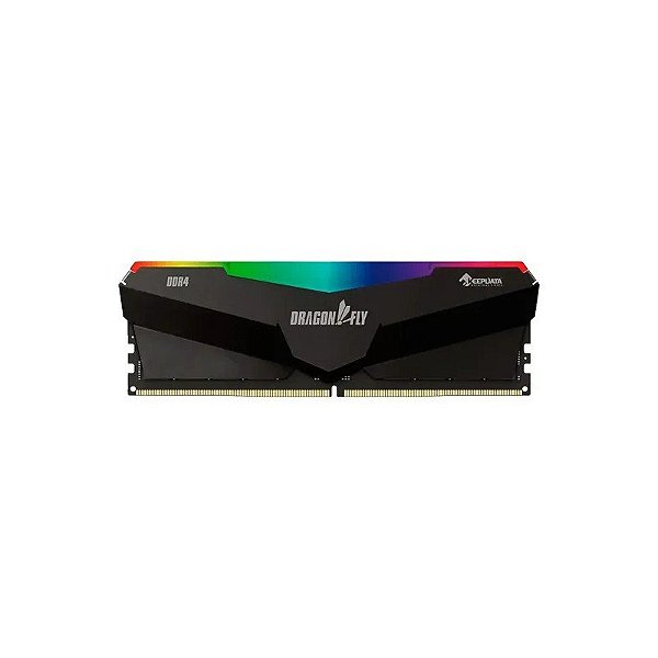 Memória RAM Keepdata Dragonfly RGB 16GB DDR4 3600 MHZ KDHRGB36C18B/16G