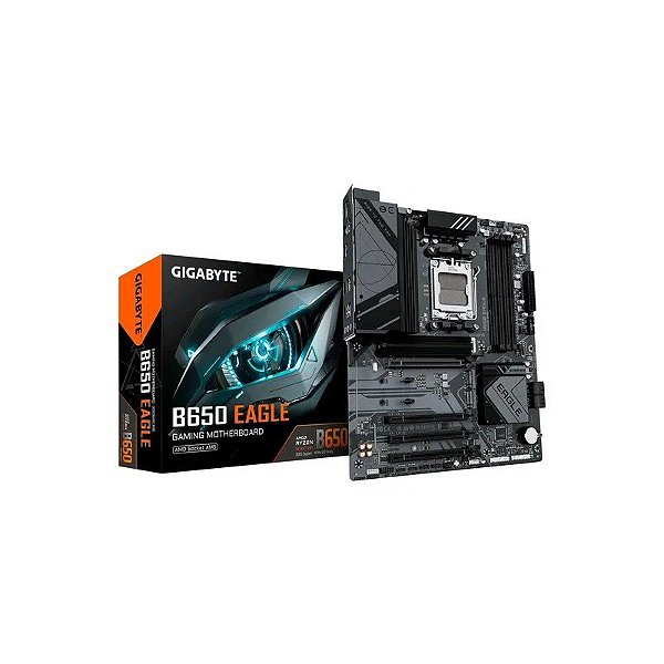 Placa-Mãe Gigabyte B650 Eagle DDR5 Socket AM5 Chipset AMD B650 ATX