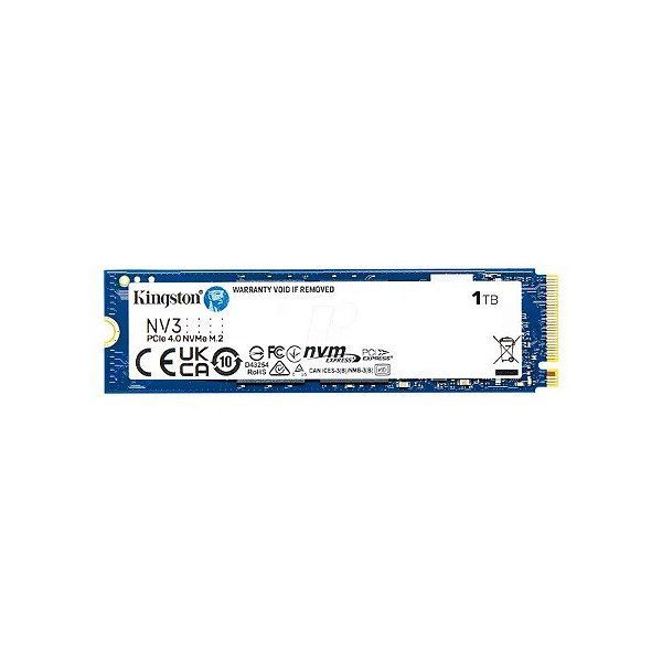 Disco SSD Interno Kingston M.2 SNV3S NV3 PCI-Exp 4.0 1TB - SNV3S/1000G