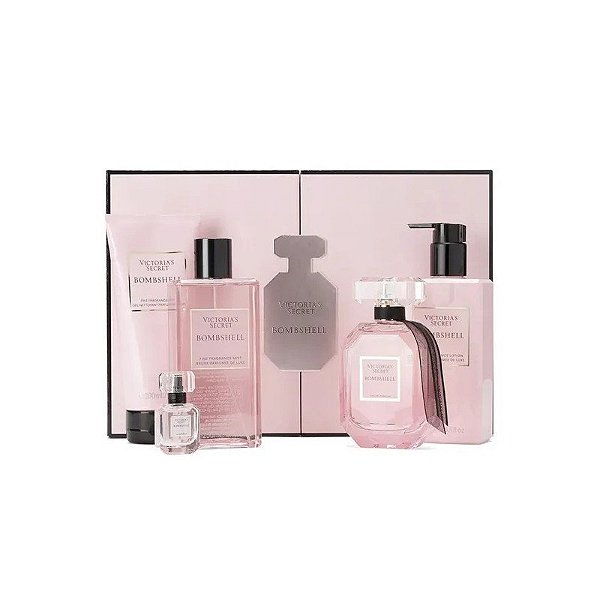 Kit Victorias Secret Bombshell 5 Unidades - 250/200/100/75/7.5ml