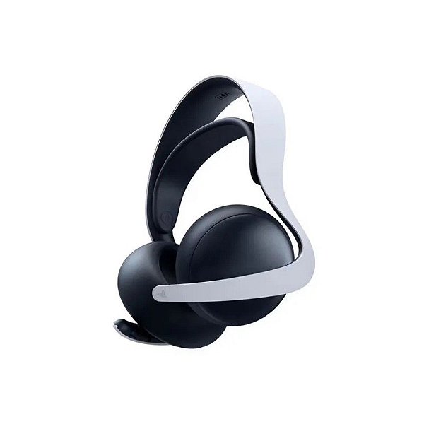Fone de ouvido Sony Pulse Elite sem fio para PS5 - Branco/Preto