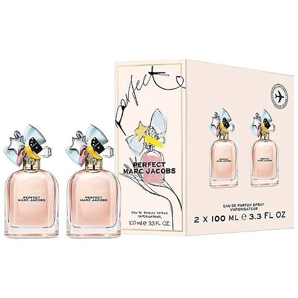 Kit Perfume Marc Jacobs Perfect Eau de Parfum 100mL+100mL - Feminino