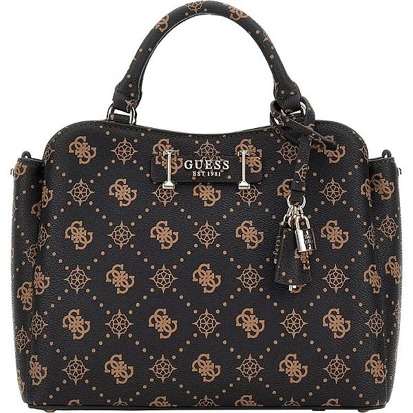 Bolsa Guess GP989006 Feminina - Café Logo