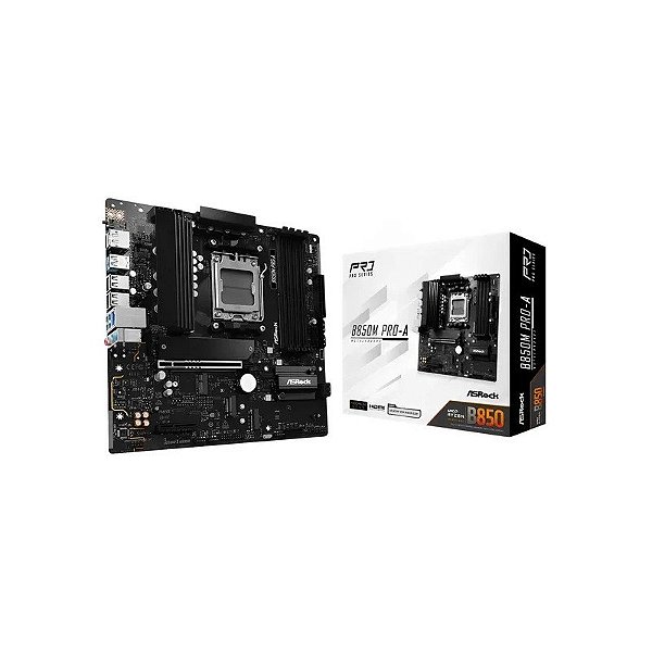 Placa-Mãe Asrock B850M Pro-A AM5 DDR5