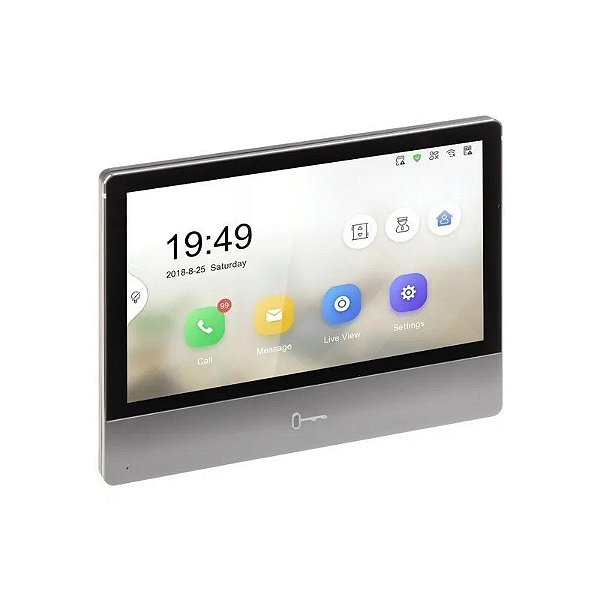 Monitor IP Touch Hikvision com Wifi para Interfone DS-KH8350-WTE1