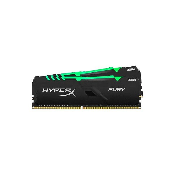 Memória RAM Kingston HyperX Fury RGB 16GB (2x8GB) DDR4 2666MHz - HX426C16FB3AK2/16