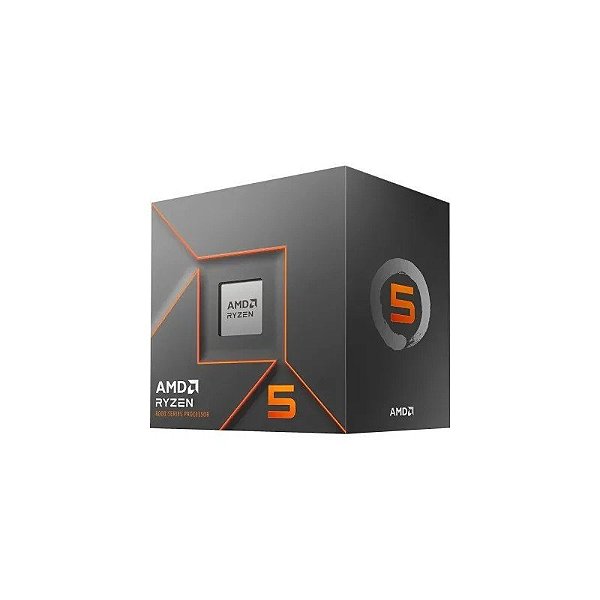 Processador AMD AM5 Ryzen R5-8400F 4,2GHZ 16MB com Cooler