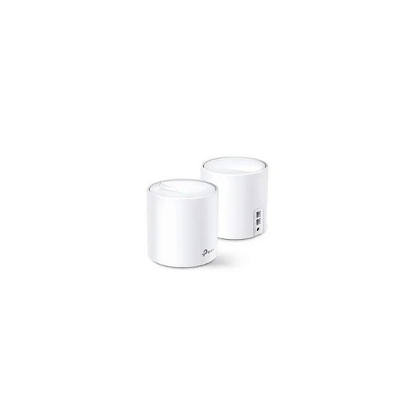 Kit TP-Link Wifi 6 Deco X20 (2 Peças) Mesh Residencial AX1800