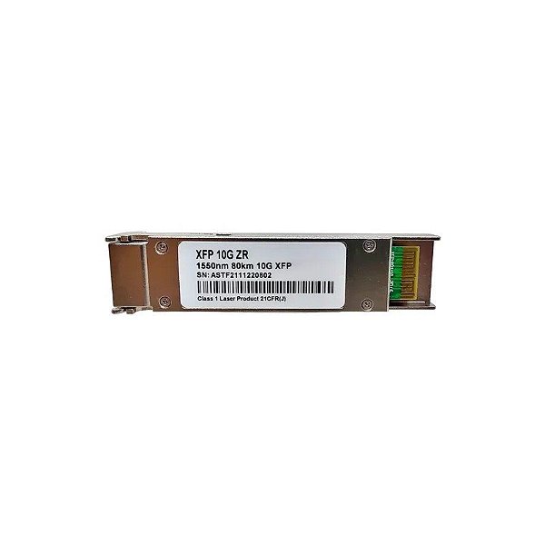 Adaptador F. M XFP 10G ZR 80KM LC 1550NM SMF para Cisco