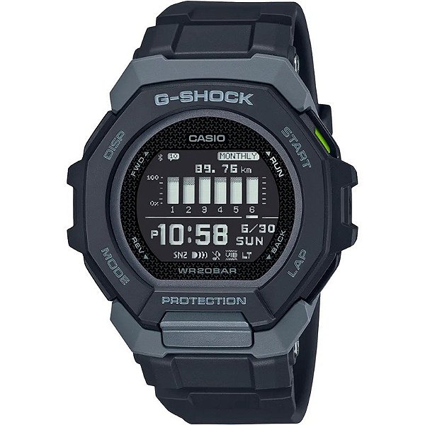 Relógio Casio Digital GBD-300-1DR G-SHOCK - Masculino