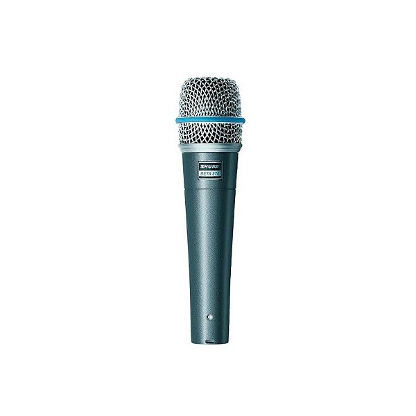 Microfone Shure Beta 57A para Instrumentos de Alto Volume