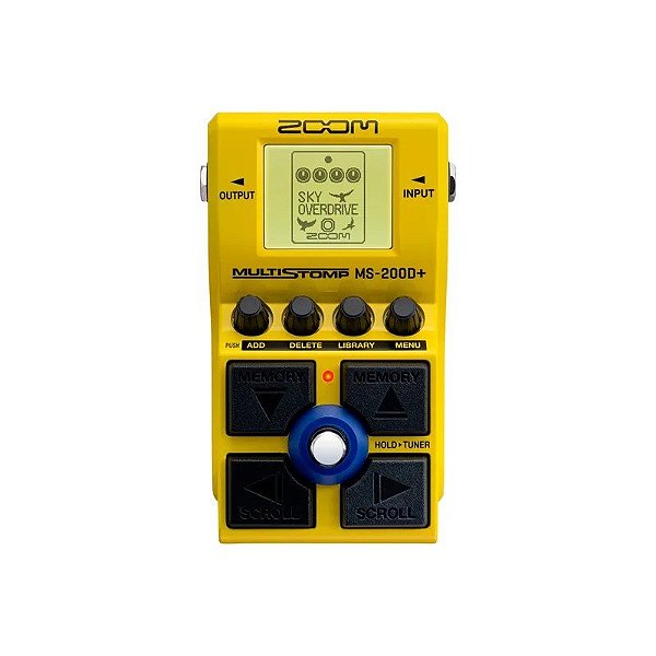 Pedal de Zoom MS-200D+ para Guitarra Multiefeitos Stompbox