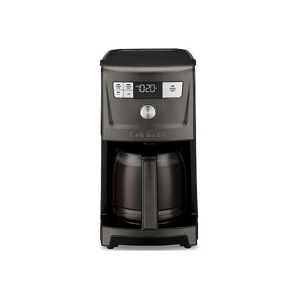 Cafeteira Programável Cuisinart DCC-3500BKS Inox Perfectemp F Gelo 14 Xícaras Preto 110V