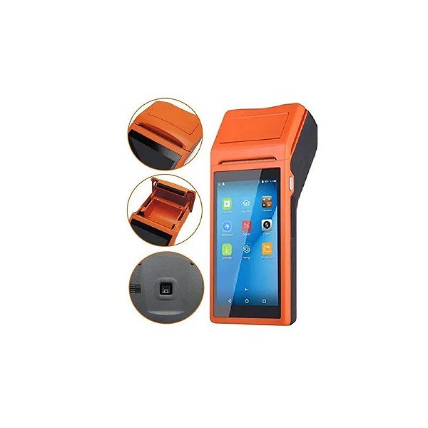 Impressora Golink GL-V1S Touch Screen / 58mm / Bivolt - Laranja