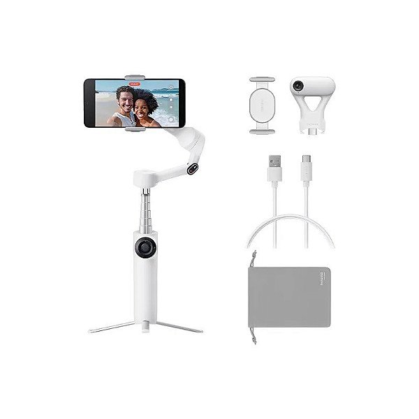Kit de Suporte INSTA360 Flow 2 para Smartphone - Branco