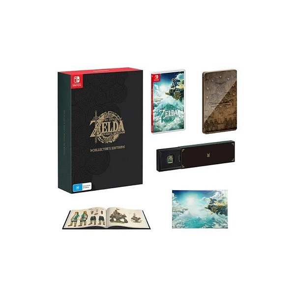 Jogo The Legend Of Zelda: Tears Of The Kingdom Collectors Edition - Nintendo Switch