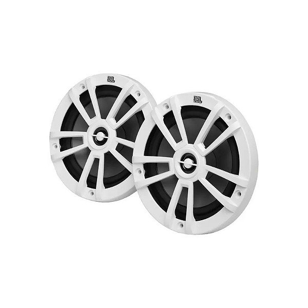 Caixa Subwoofer JBL Stage Marine de 8 Polegadas, 375 W/125 W RMS - Branco