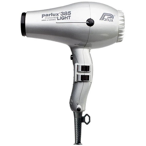 Secador Profissional Parlux 385 New Power Light - Prata 110 Volts