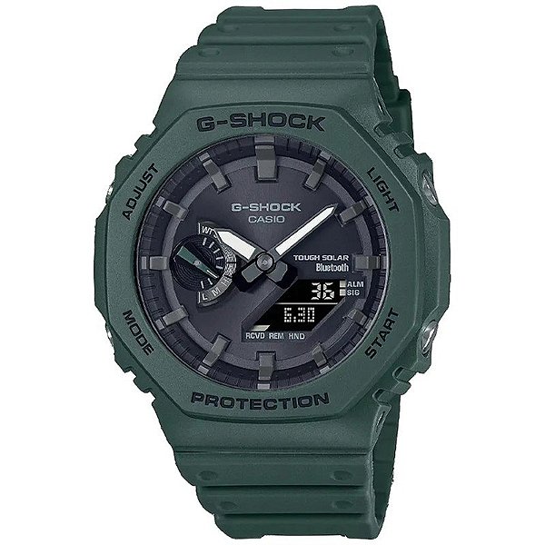 Relógio Casio G-shock analógico/digital GA-B2100-3ADR - Masculino