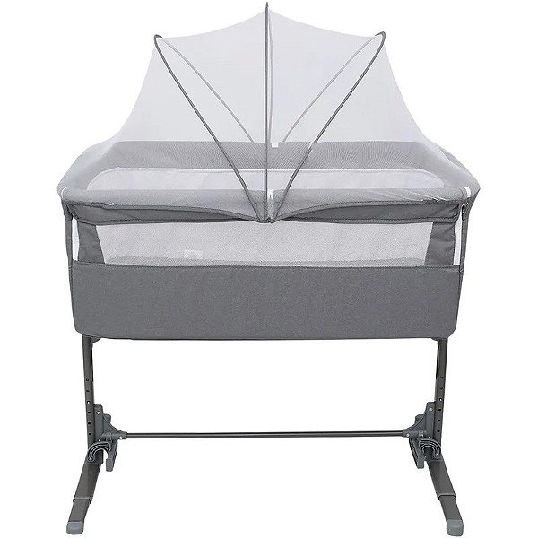 Berço Co-leito Premium Baby MM2322 Golf - Cinza