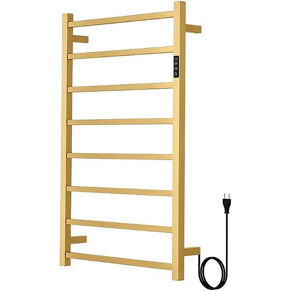 Suporte para Toalhas Térmico Elétrico Joog TWJ2 200W 110V Dourado