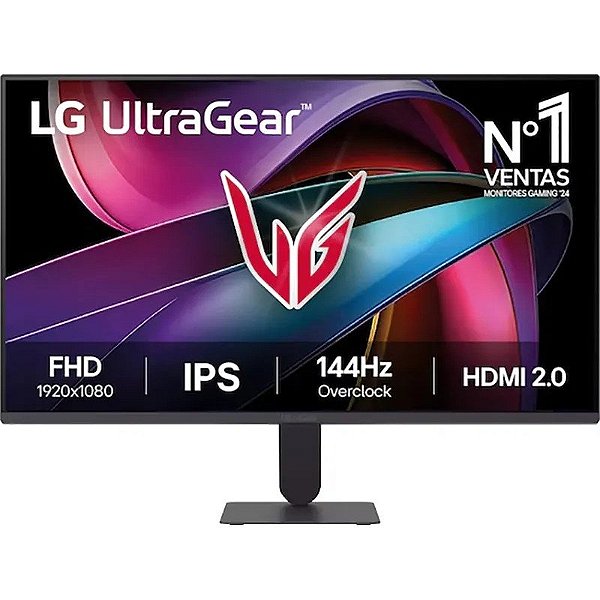 Monitor Gamer LG UltraGear 27" 27G411A-B Full HD 1ms/144Hz/HDMI/DP