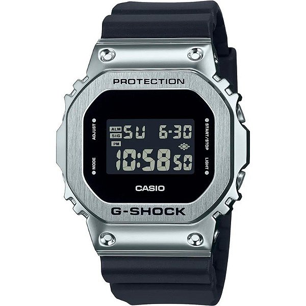 Relógio Casio Digital GM-5600U-1DR G-SHOCK - Masculino