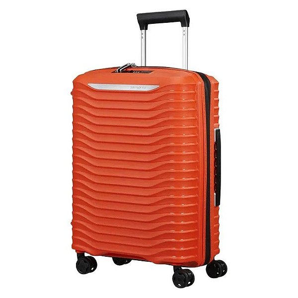Maleta Samsonite Upscape Spinner 55/20 EXP Laranja Tangerina - Pequena